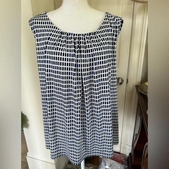 Calvin Klein NWT ladies crewneck slip over 3X blouse, perfect condition - Picture 8 of 16